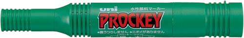 水性マーカー プロッキー 太・細 緑