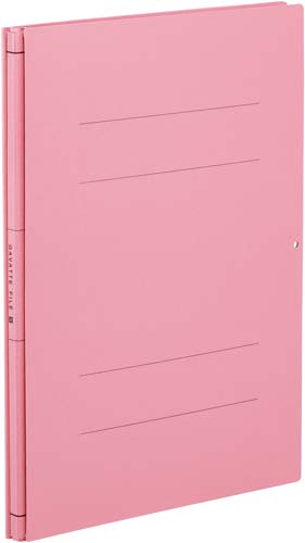 ガバットファイル(中抜き) A4縦 ピンク 10冊