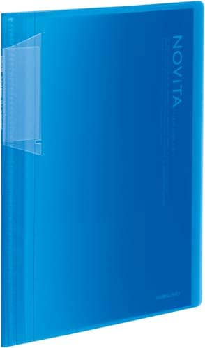 ノビータ クリアカラー A5縦 20P 青10冊
