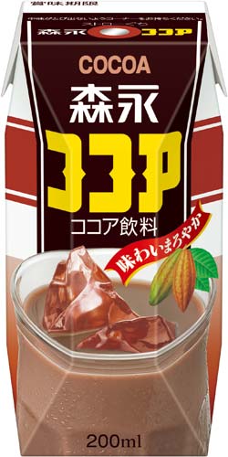 森永ココアプリズマパック 200ml 24本