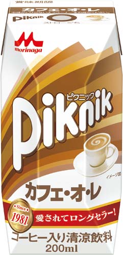 ピクニック カフェ・オ・レ 200ml 24本