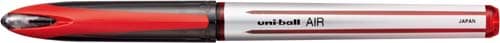 水性ボールペンユニボールエア 0.7mm赤 10本