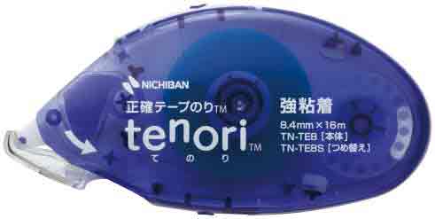 テープのり tenori強粘着 本体×5