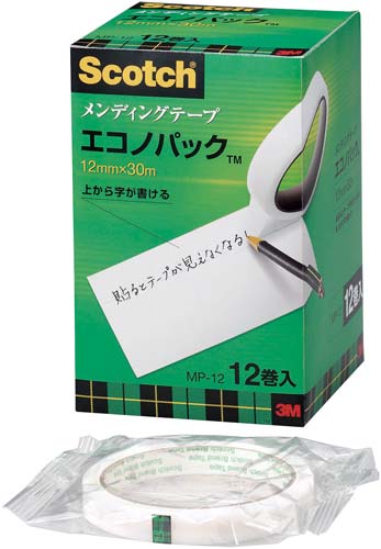 スコッチ メンディングテープ12mm×30m12巻