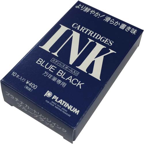万年筆用カートリッジ ブルーブラック 10本入