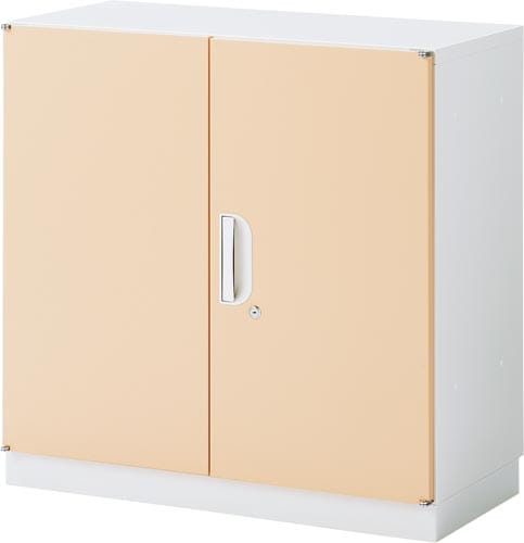 アッセ収納800×400下置2段790NA両開WH