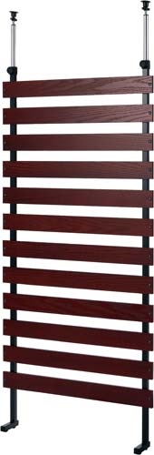 突っ張りパネル 幅800 ブラウン