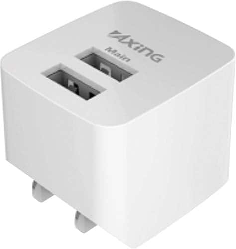 AC充電器2ポート 合計最大出力2.1A ホワイト