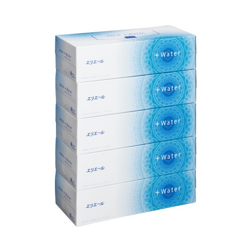エリエール+WATER 180組(5箱入)