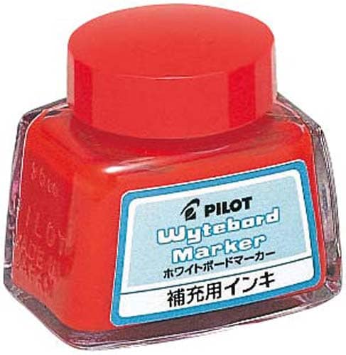 ホワイトボードマーカー専用補充インキ レッド×10