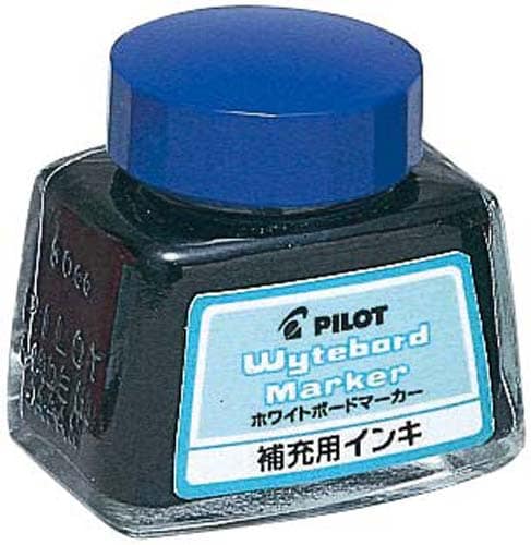 ホワイトボードマーカー専用補充インキ ブルー×10