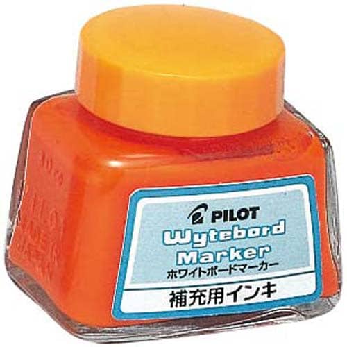 ホワイトボードマーカー専用補充インキオレンジ×10