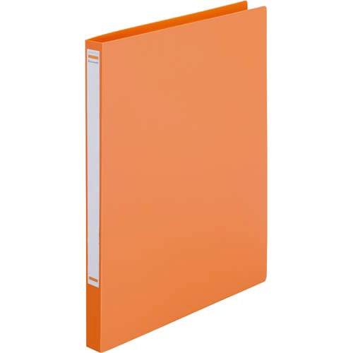 きれいに揃うZ式ファイル A4縦背幅21mm橙