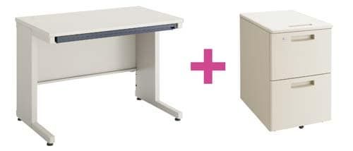 セット品ピクサ2D600平1000+ワゴンT2段G