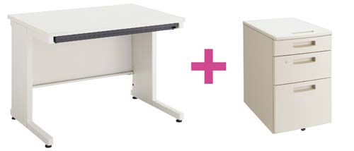 セット品ピクサ2D700平1000+ワゴンT3段G