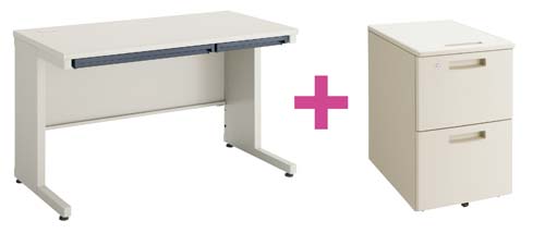 セット品ピクサ2D600平1200+ワゴンT2段G