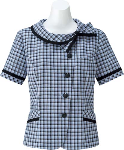 オーバーブラウス AJ0832−36 ブルー15号