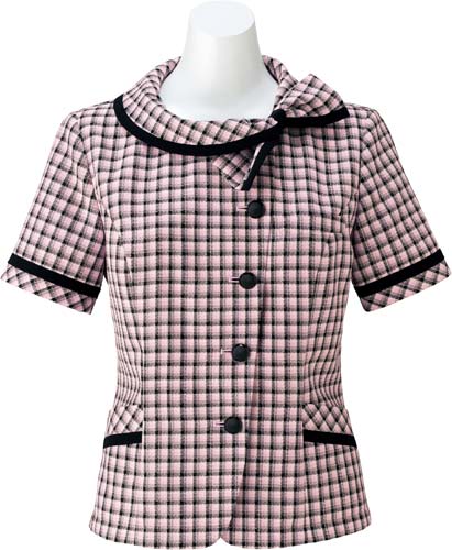 オーバーブラウス AJ0832−39 ピンク 7号