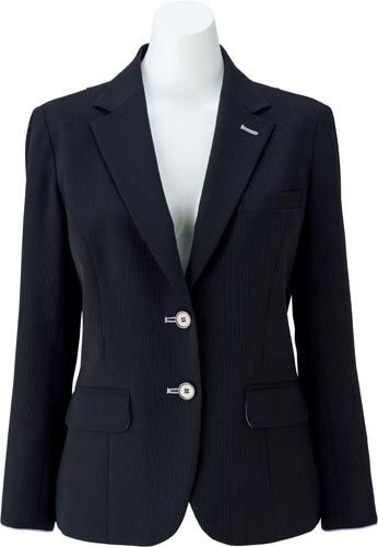 ジャケット LJ0762 ブラック×パープル 7号