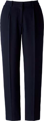 テーパードパンツLP6717ブラック×パープル17