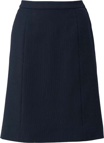 AラインスカートLS2753ブラック×パープル17