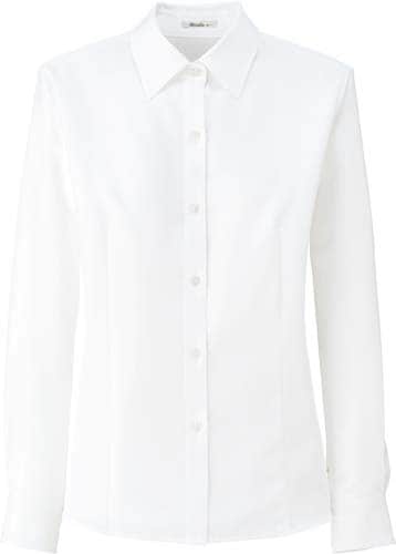 長袖ブラウス RB4156−15 ホワイト 19号