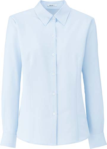 長袖ブラウス RB4156−6 ブルー 5号