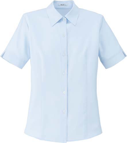 半袖ブラウス RB4550−6 ブルー 19号