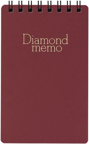 ダイヤメモ<M>赤 40枚 10冊