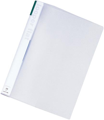 ルーパーフラットファイル A4縦 緑 1冊