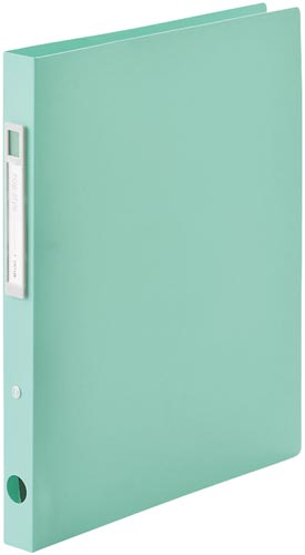 リングファイルnoie 薄緑A4縦 背幅27mm