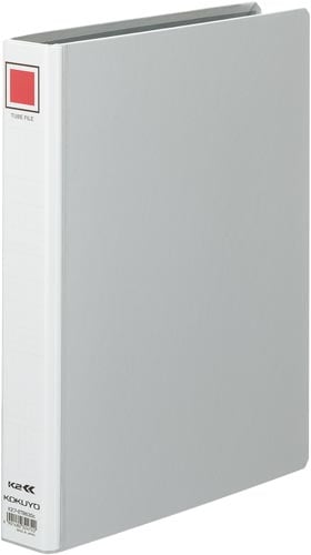 両開きチューブF<K2>A4縦背幅45mm銀10冊