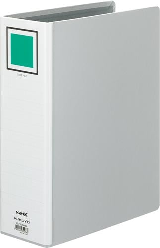 両開きチューブF<K2>A4縦背幅95mm銀10冊