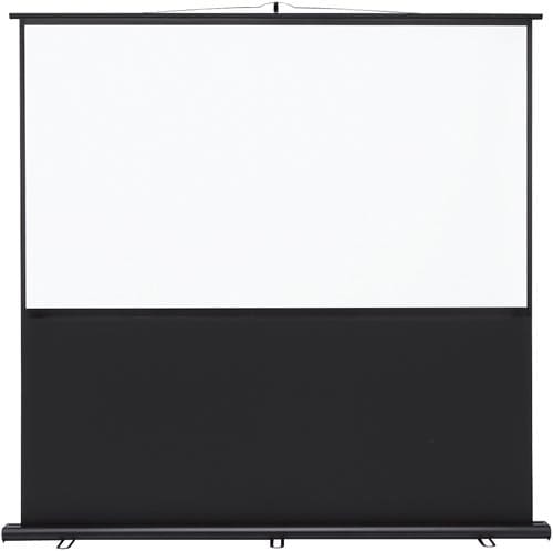 プロジェクタースクリーン(床置き式) 80型ワイド