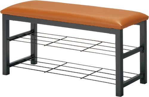 ラック付エントランスベンチ