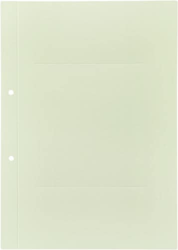 ラベルが剥がしやすい背付き板目表紙A4縦緑10組