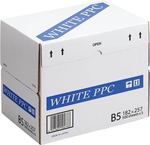 WHITEPPC B5 1箱(500枚×5冊)×2