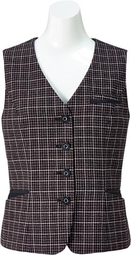 ベスト LV1183−35 ブラウン 9号