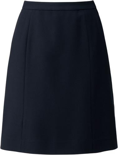 AラインスカートLS2202−16 ブラック19号