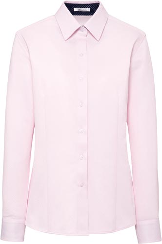 長袖ブラウス RB4158−9 ピンク 11号