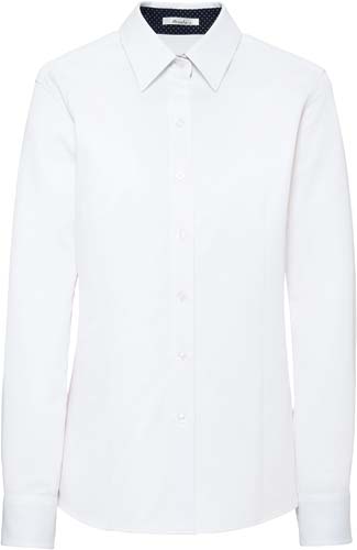 長袖ブラウス RB4158−15 ホワイト 9号