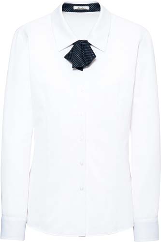 長袖ブラウス RB4159−15 ホワイト 7号