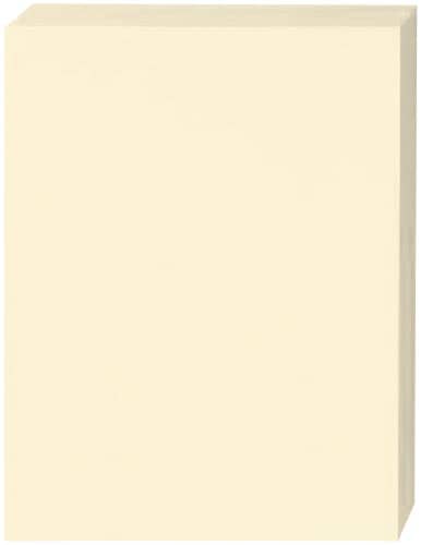 シナールカラーペーパー中厚口A4アイボリー1冊