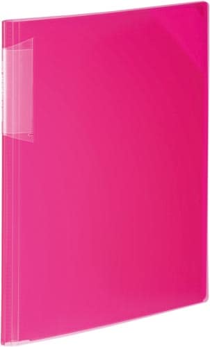 クリヤーホルダーブックノビータA4ピンク12 5冊