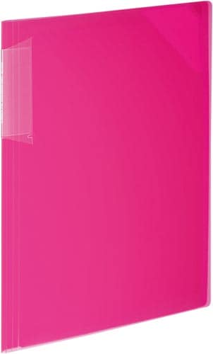 クリヤーホルダーブックノビータA4ピンク6P 5冊