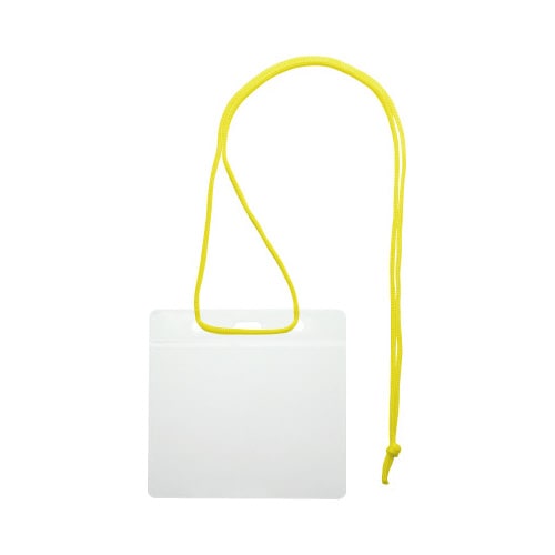 イベント吊下げ名札 イベント用 50個入 黄