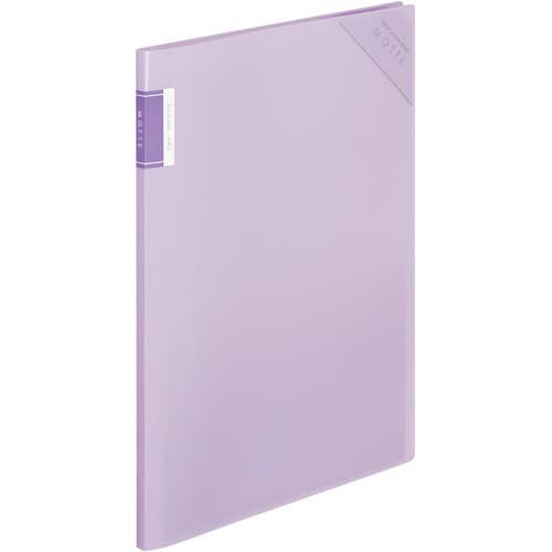 クリヤーホルダーブックモッテA4 紫6P