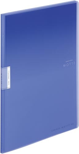 クリヤーブックモッテA4縦 10P 青 10冊
