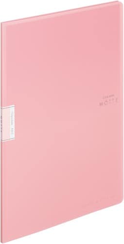 クリヤーブックモッテA4縦 10P 薄ピンク10冊