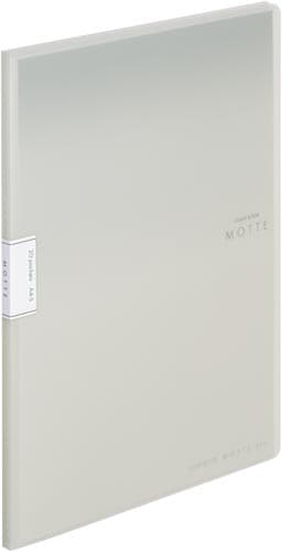 クリヤーブックモッテA4縦 20P グレー10冊